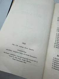 Original Tysk Main Kampf fra 1942