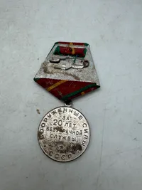 Original russisk Medalje” For upåklagelig tjeneste"