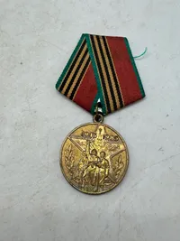 Original  Jubilæumsmedalje "40-årsdagen for sejren i den Store Fædreslandskrig 1941-1945".