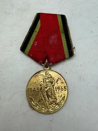Original Jubilæumsmedalje "Tyve år med sejren i den Store Fædrelandskrig 1941-1945".