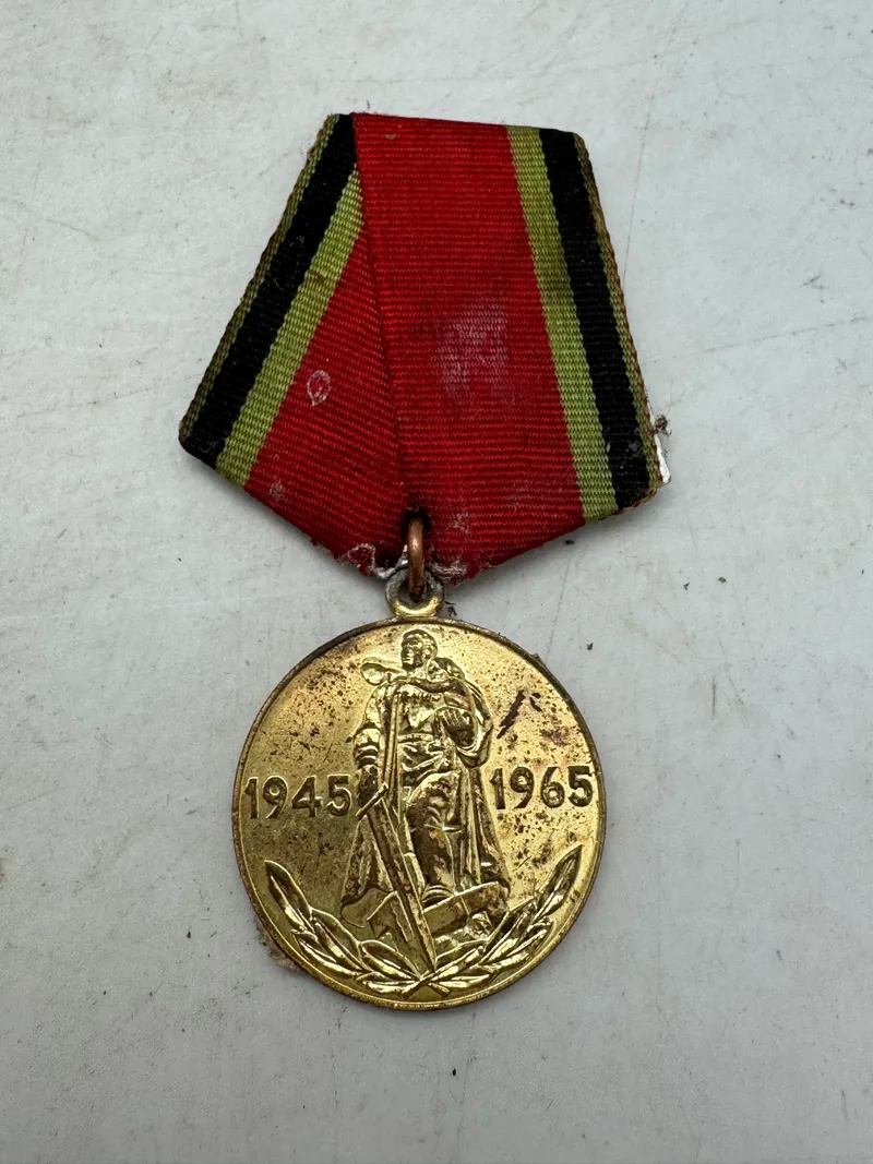 Original Jubilæumsmedalje "Tyve år med sejren i den Store Fædrelandskrig 1941-1945".