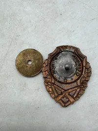 Original sovjetisk "Excellent Shooter Badge" (Отличный Стрелок)