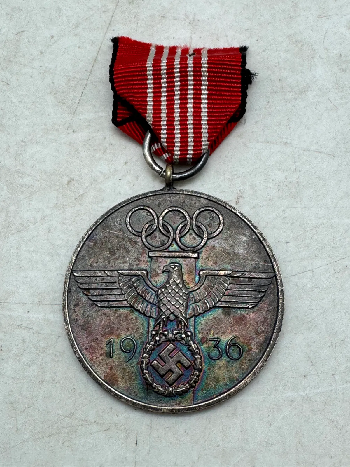 Original Tysk1936 Olympiade medalje