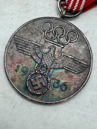 Original Tysk1936 Olympiade medalje