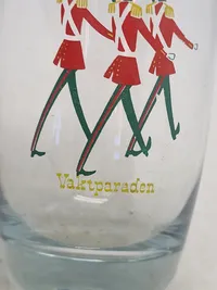 Glas med den Svenske livgarde ca. 1950