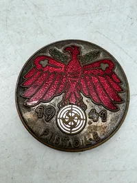 Originalt Tysk pistol badge 1941