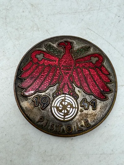 Originalt Tysk pistol badge 1941