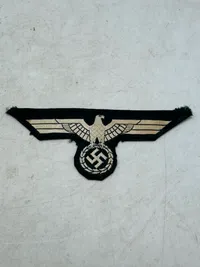 Original Tysk brystørn WW2, grøn