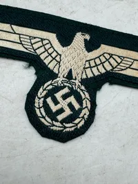 Original Tysk brystørn WW2, grøn