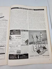 Samling originale tyske ww2 tidsskrifter