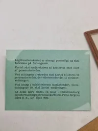 Sjældent ID til folketinket WW2