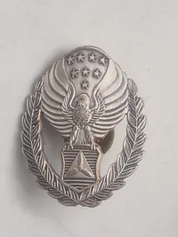 Originalt kasketmærke fra Civil Air Patrol (CAP).