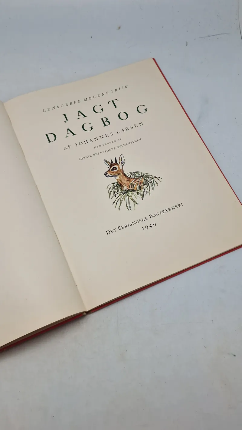 Jagtdagbog af Johannes Larsen