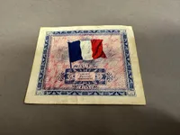 Original US D-Dag seddel 1944