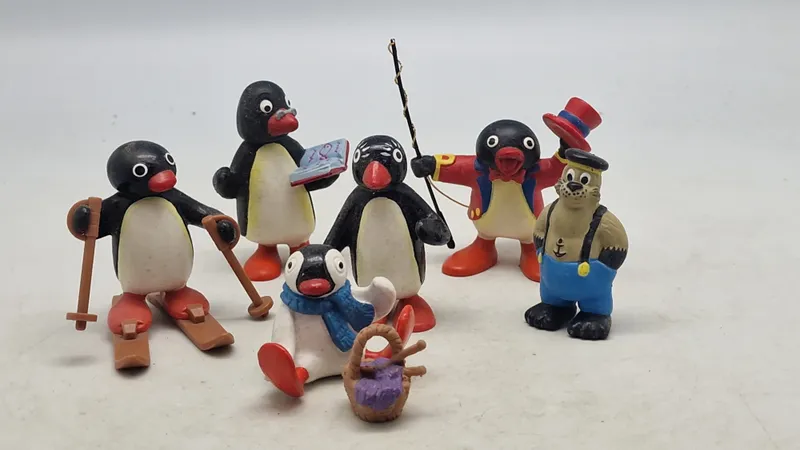 Samling Pingo figurer