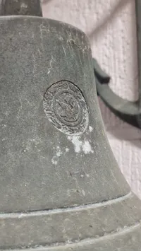 Tysk ww2 Kriegsmarine klokke (Graf Spree) -  ældre efterkrigs