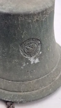 Tysk ww2 Kriegsmarine klokke (Graf Spree) -  ældre efterkrigs