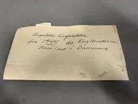 Original Engelsk cigaret pakke fra 1945, se historie