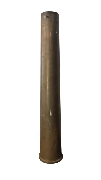 Granathylster fra italiensk 76 mm automatkanon OTO Melare. Anvendes i det danske søværn
