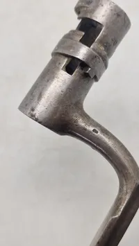 Original Dansk døllebajonet M1848 med huller