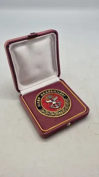 medalje fra Harp Akademileri, som er de tyrkiske krigsakademier