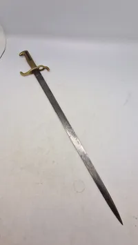 Original German M-1871 Mauser Parade Dress Bayonet with Scabbard
