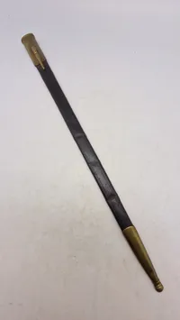 Original German M-1871 Mauser Parade Dress Bayonet with Scabbard