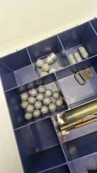 Samling diverse Garand dele mm.