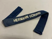 Original  Hermann Göring Division Cufftitle, textbook!!