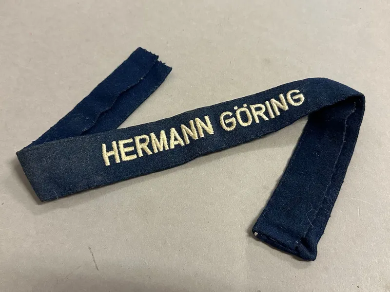 Original  Hermann Göring Division Cufftitle, textbook!!