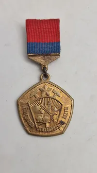 Samling march medaljer