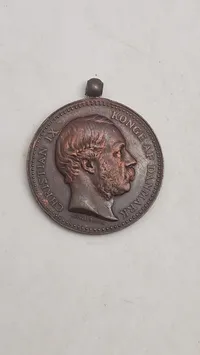 Original 1864 krigsdeltager medalje