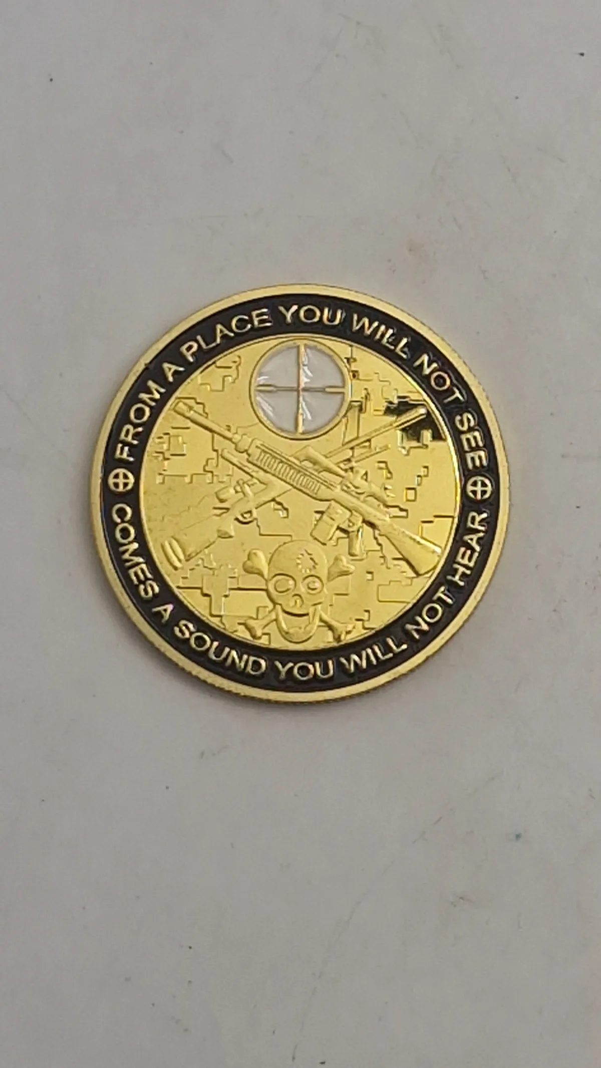 Amerikansk sniper Challenge coin