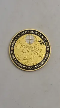 Amerikansk sniper Challenge coin