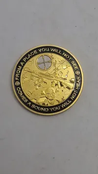 Amerikansk sniper Challenge coin
