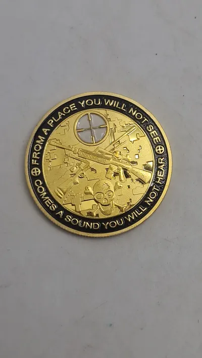 Amerikansk sniper Challenge coin