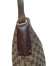 Original Gucci Jackie hobo bag i den klassiske monogram GG Supreme canvas