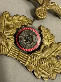 Originalt kasket mærker for politisker leder, super kvalitet