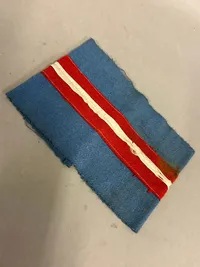 Originalt frihedskæmper armbind for den Danske brigade i Sverige