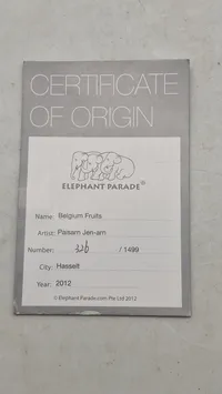 Elephant Parade - Golden Fruits