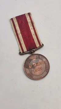 Sjælden 1848-1850-1864 Dobbelt medalje