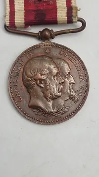 Sjælden 1848-1850-1864 Dobbelt medalje