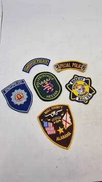Samling politi patches