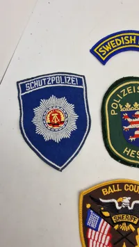 Samling politi patches