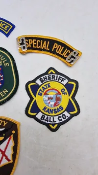 Samling politi patches