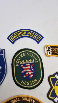 Samling politi patches