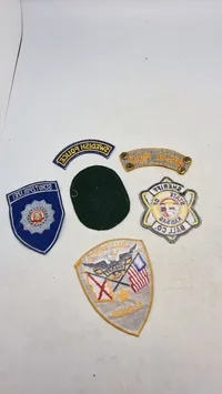 Samling politi patches