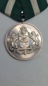 Fortjenst medalje, Danmarks politi  - Sterlingsølv