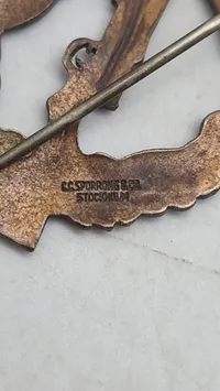 Originalt Skydemærke fra den Danske Brigade i Sverige WW2