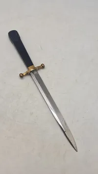 Original Original Dansk Dolk for model 1870 for underlæger og underdyrlæger låneeksemplar krone 10